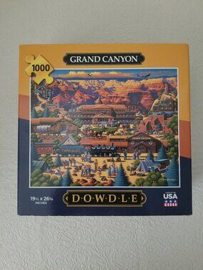 Dowdl 1000 Piece Puzzle Grand Canyon New Unused